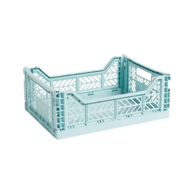 Colour Crate Korb Medium / 40 x 30 cm - Hay blau en plastikmaterial