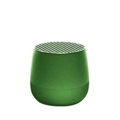 Mino 3W Mini Bluetooth-Lautsprecher / kabellos - mit USB-Ladeoption - Lexon grün en metall/plastikmaterial