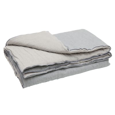 Bettdecke 140 x 200 cm Cocoon Vice Versa textil beige / 140 x 200 cm - Leinen - Maison de Vacances beige en textil