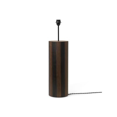 Post Pied de lampadaire / Ø 18 x H 70 cm - Räuchereiche - Ferm Living holz natur en holz