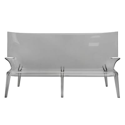 Kartell - Sofa Uncle Jack Transparent Uncle Rauchglas-Optik 190 x 85 x 98 cm - 06400u1