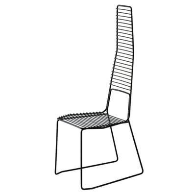 Stuhl Alieno metall schwarz - Casamania schwarz en metall