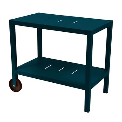 Quiberon Ablage / Grillablage - Fermob blau en metall