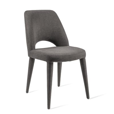 Holy Gepolsterter Stuhl / Stoff - Pols Potten grau en textil