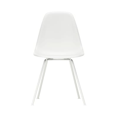 DSX - Eames Plastic Side Chair Stuhl / (1950) - Beine weiß - Vitra weiß en plastikmaterial