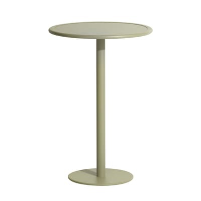 Week-End Stehtisch / Ø 70 x H 105 cm - Petite Friture grün en metall