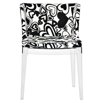Kartell Mademoiselle Stuhl Moschino Herzen