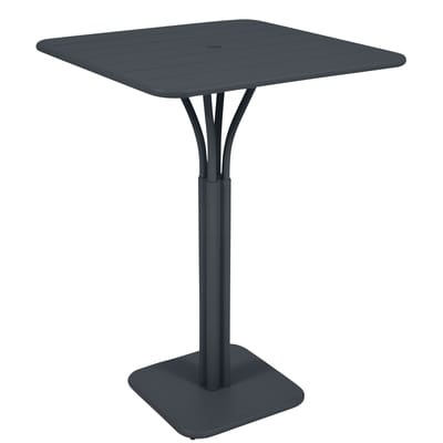 Luxembourg Stehtisch / 80 x 80 x H 105 cm - Fermob schwarz en metall