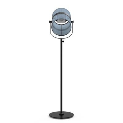 La Lampe Paris LED Solarleuchte / kabellos - Maiori blau/schwarz en metall/textil