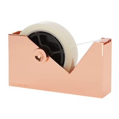 Cube Klebebandabroller - Tom Dixon kupfer/metall en metall