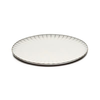 Inku Teller / Ø 27 cm - Steinzeug - Serax weiß en keramik