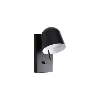HO Wandleuchte / L 13 x H 23 cm - Drehbar - ENOstudio schwarz en metall