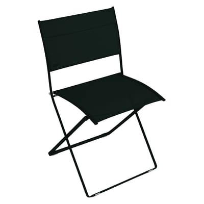 Klappstuhl Plein Air textil schwarz Klappstuhl - Fermob schwarz en textil