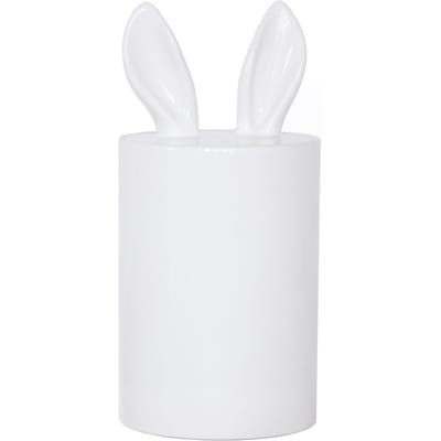 Curiosity Schachtel H 23 cm - Petite Friture weiß en keramik