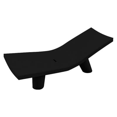 Low Lita Lounge Liege - Slide schwarz en plastikmaterial