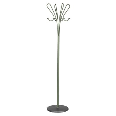 Accroche-Cœurs Kleiderständer mit Fuß / Metall - H 174 cm / Neuauflage des Originalmodells aus dem Jahr 1993 - Fermob grün en metall