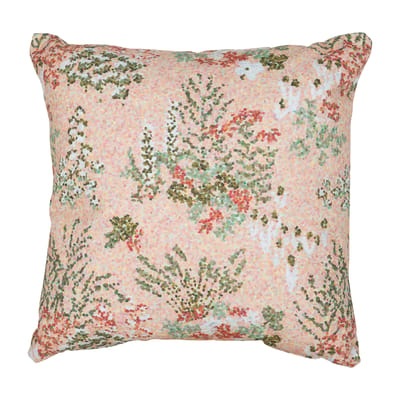 Outdoor-Kissen Bouquet sauvage - Pixels textil rosa / 44 x 44 cm - Fermob rosa en textil