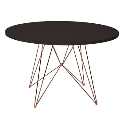 XZ3 Runder Tisch / rund - Ø 120 cm - Magis schwarz en metall
