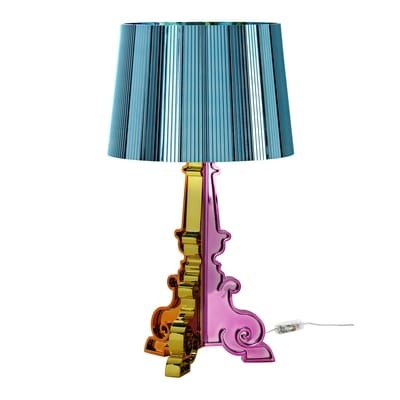 Kartell-Bourgie Lampe, hellblau