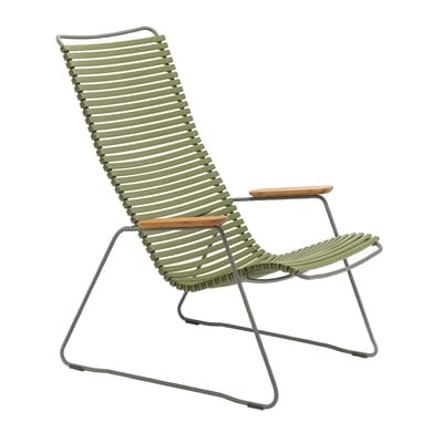Houe - Gartenstuhl CLICK - oliv - Kunststoff - 62.5cm