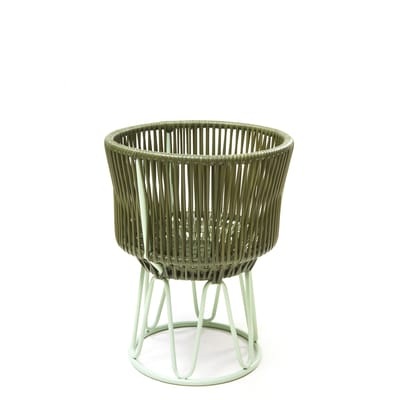 Circo 1 Übertopf / Ø 36 x H 48 cm - ames grün en plastikmaterial
