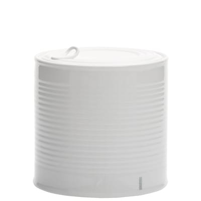 Schachtel Estetico Quotidiano keramik weiß groß / Zuckerdose - Ø 15 cm x H 15 cm - Seletti weiß en keramik