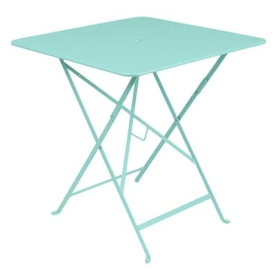 Fermob Bistro Tisch quadratisch lagunenblau