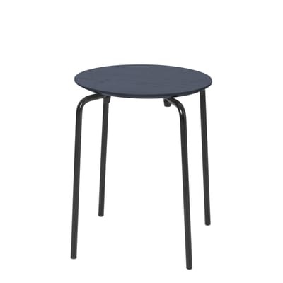 Herman Stappelbarer Hocker / Holz & Metall - Ferm Living blau en metall/holz
