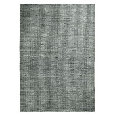 Hay-Moiré Kelim Rug 200x300 cm, Dark Green