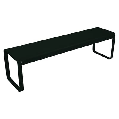 Bellevie Bank L 161 cm - 4-Sitzer - Fermob schwarz en metall