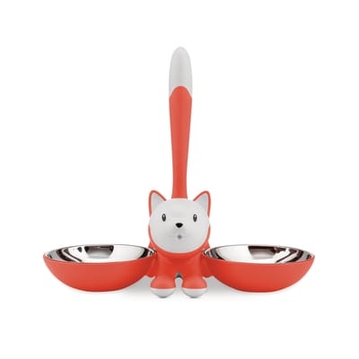 Tigrito Kochgeschirr - A di Alessi orange en metall/plastikmaterial