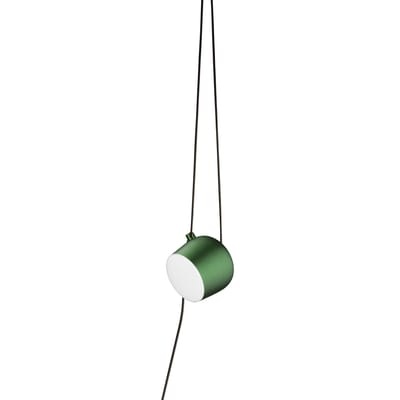 AIM LED Lampe / Zum Aufhängen - Netzanschluss / Ø 24 cm - Flos grün en metall