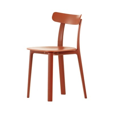 APC Stuhl / Polypropylen - Vitra orange en plastikmaterial