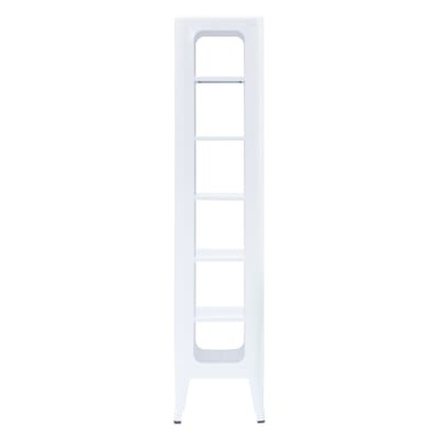 Aufbewahrungsmöbel lackierter Stahl - H 133 cm - Tolix weiß en metall