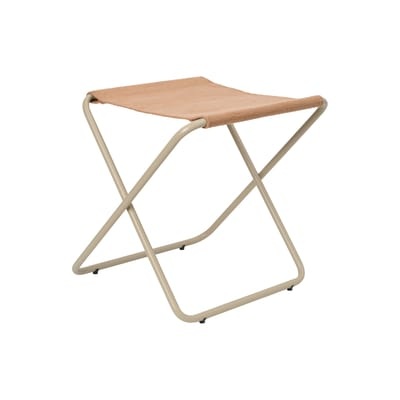 Desert Klappstuhl / Plastikflaschen-Recycling - Gestell beige - Ferm Living beige en textil