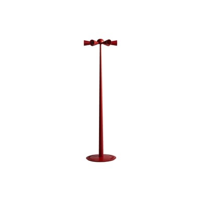 Kleiderständer mit Fuß Cessato Allarme metall rot / De Pas, D'Urbino & Lomazzi, 1986 - POLTRONOVA rot en metall