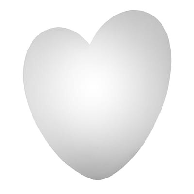 Love Wohnraumleuchte Wanddeko - Slide weiß en plastikmaterial
