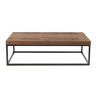 Wallnut Couchtisch / Nussbaum - rechteckig - POP UP HOME holz natur en holz