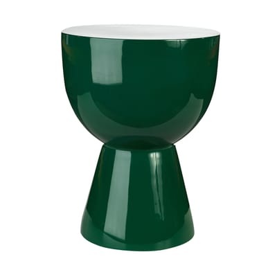 Tam Tam Hocker / Beistelltisch - Kunststoff - Pols Potten grün en plastikmaterial