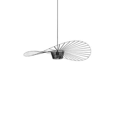 Vertigo Pendelleuchte Klein / Ø 110 cm - Petite Friture schwarz en plastikmaterial