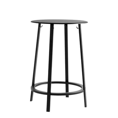 Revolver Stehtisch / Ø 70 x H 105 cm - Metall - Hay schwarz en metall