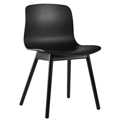 About a chair AAC12 Stuhl - Hay schwarz en plastikmaterial/holz