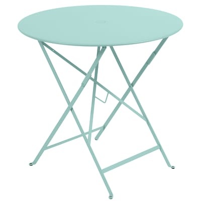 Fermob Bistro Tisch rund lagunenblau 77