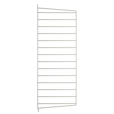 String® System Wandhalterung / H 75 x T 30 cm - pro Stück - String Furniture beige en metall