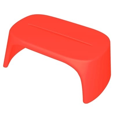 Amélie Couchtisch / Bank - Slide rot en plastikmaterial