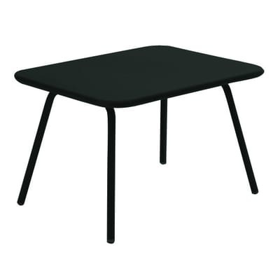 Luxembourg kid Kindertisch 75 x 55 cm - Fermob schwarz en metall