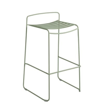Surprising Barhocker / Metall - H 78 cm - Fermob grün en metall