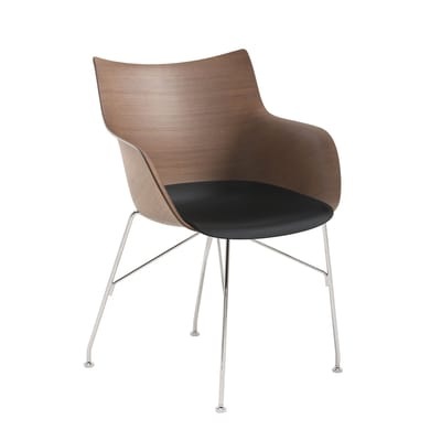 Kartell Q/Wood Armlehnstuhl