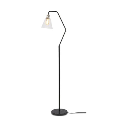 Paris Stehleuchte / Marmor & Glas - It's about Romi schwarz/transparent en metall/glas/stein