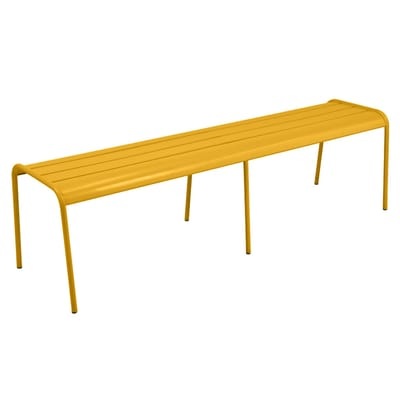 Bank Monceau XL metall gelb / L 160 cm - 3- bis 4-Sitzer - Fermob en